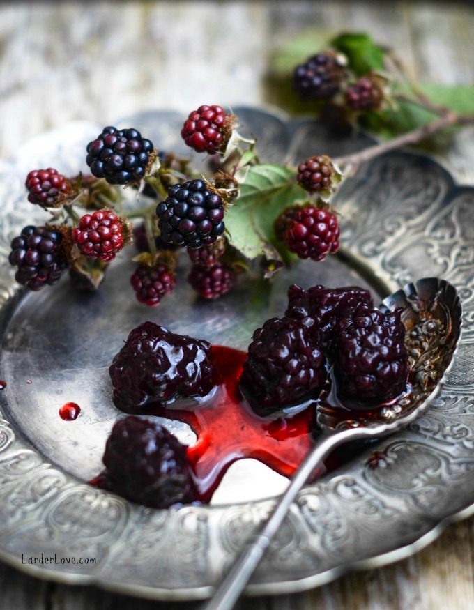 Pickled Blackberries